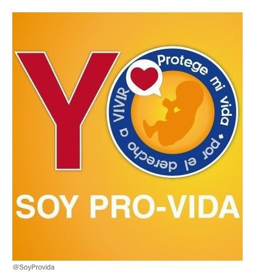 Soy provida Logo